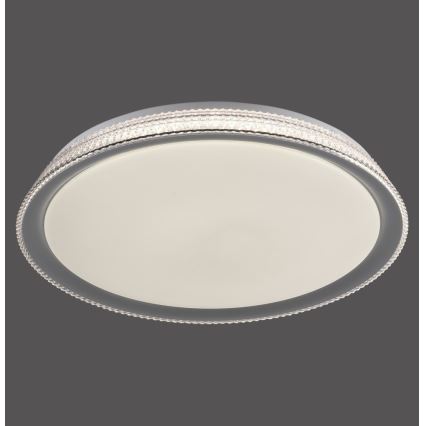 Leuchten Direkt 14339-21 - Plafón LED RGB regulable KARI LED/37W/230V Tuya 2700-5000K + mando a distancia