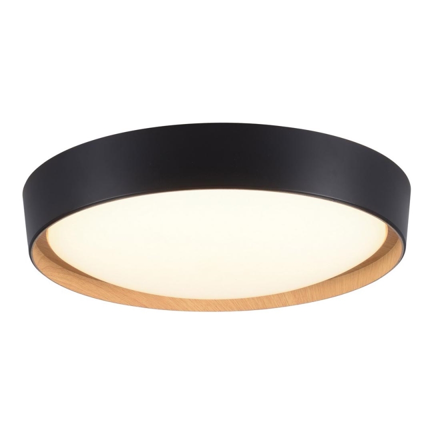 Leuchten Direkt 1434718 - Plafón LED regulable EMILIA 28,8W/230V negro