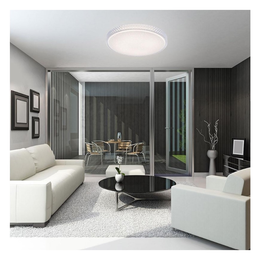 Leuchten Direkt 14372-00 - Plafón LED FRIDA LED/40W/230V 3000-5000K