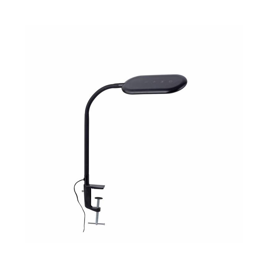Leuchten Direkt 14404-18 - Lámpara de mesa LED regulable con clip KELLY LED/7W/230V 3000/4000/6000K