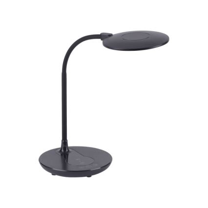Leuchten Direkt 14416-18 - Lámpara de mesa LED regulable con cargador inalámbrico ASTRID LED/5W/230V 3000/4000/5500K + USB