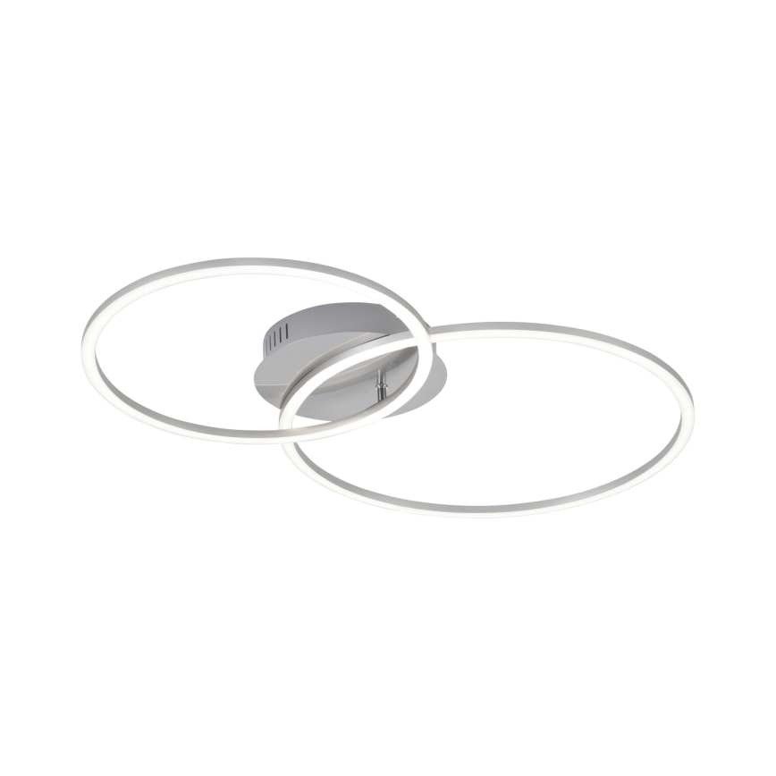 Leuchten Direkt 14537-55 - LED Plafón regulable IVANKA LED/14W/230V + LED/12W