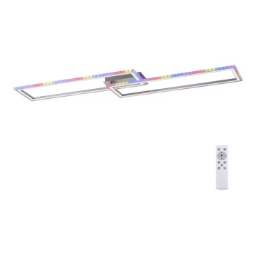 Leuchten Direkt 14635-55 - Lámpara de techo LED RGB regulable FELIX LED/34,5W/230V con mando a distancia