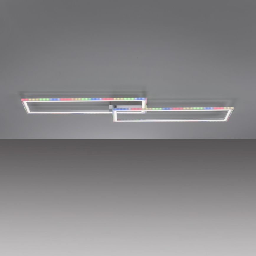 Leuchten Direkt 14635-55 - Lámpara de techo LED RGB regulable FELIX LED/34,5W/230V con mando a distancia