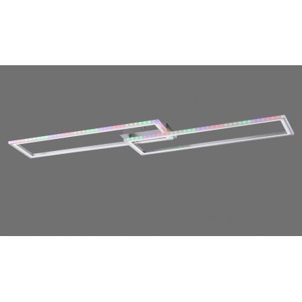 Leuchten Direkt 14635-55 - Lámpara de techo LED RGB regulable FELIX LED/34,5W/230V con mando a distancia