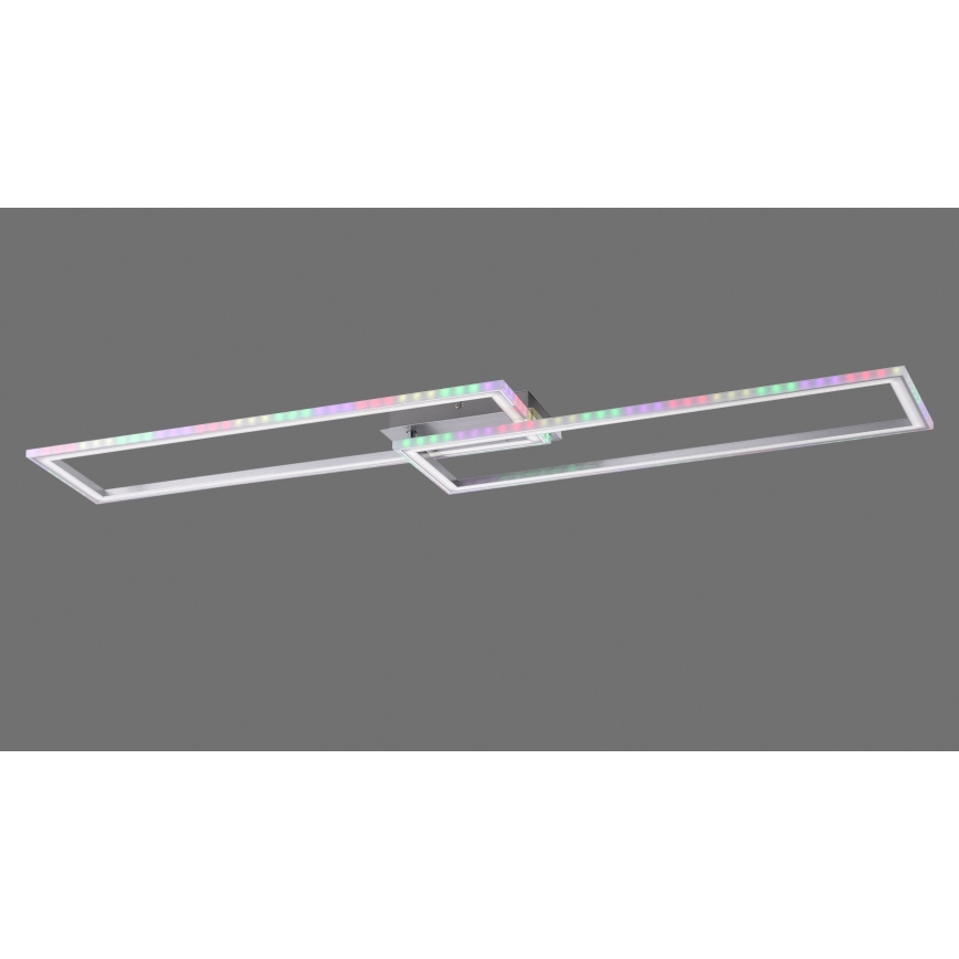 Leuchten Direkt 14635-55 - Lámpara de techo LED RGB regulable FELIX LED/34,5W/230V con mando a distancia