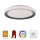 Leuchten Direkt 14659-18 - LED RGB Plafón regulable LOLA LED/24W/230V Tuya + control remoto