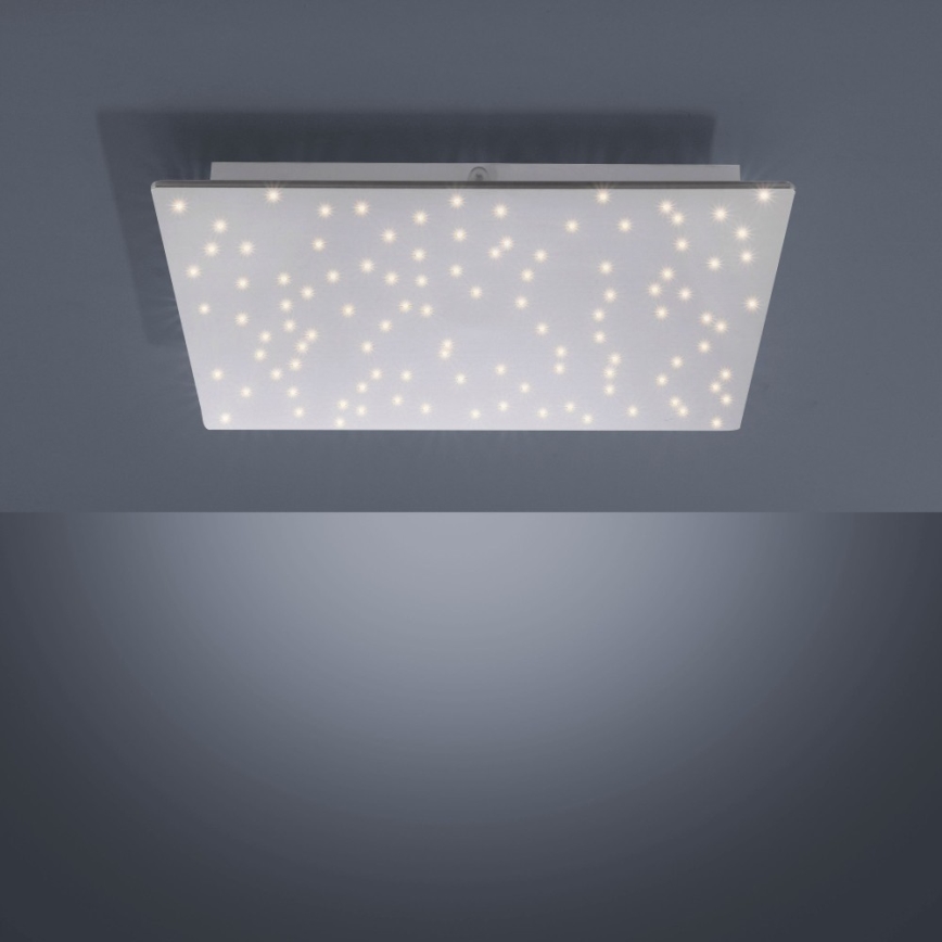 Leuchten Direkt 14671-55 - Plafón LED regulable SPARKLE LED/18W/230V 2700-5000K + mando a distancia