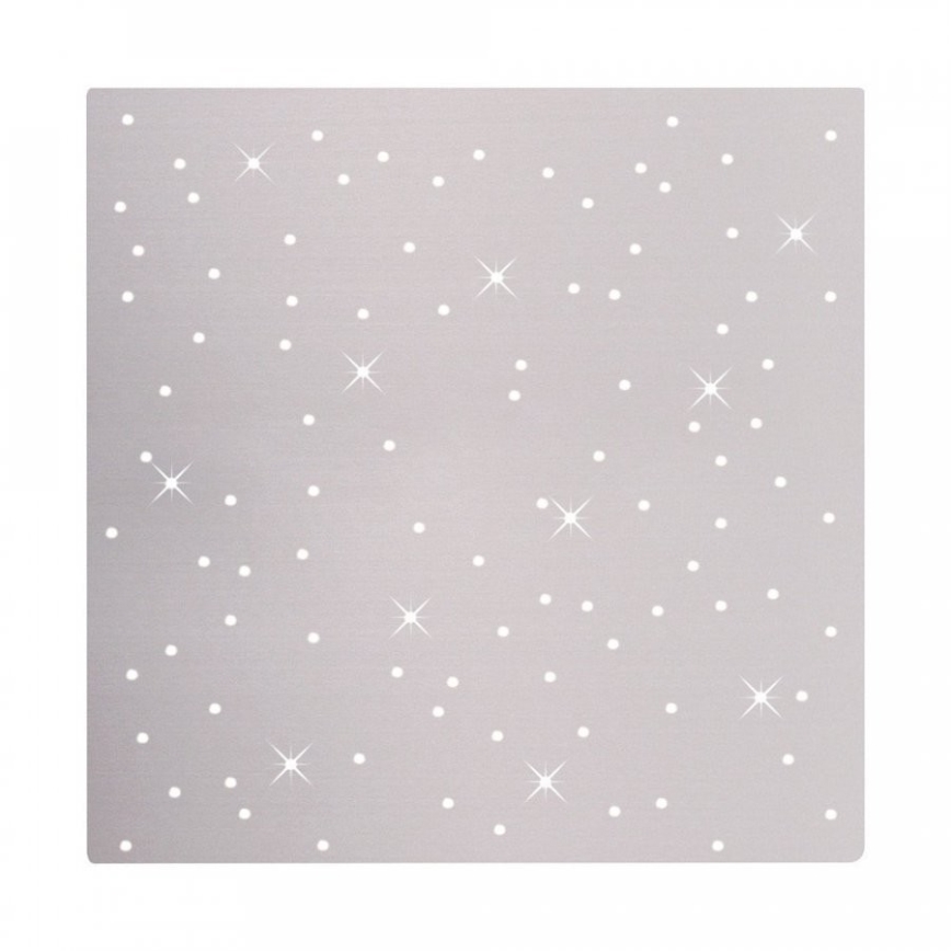 Leuchten Direkt 14671-55 - Plafón LED regulable SPARKLE LED/18W/230V 2700-5000K + mando a distancia