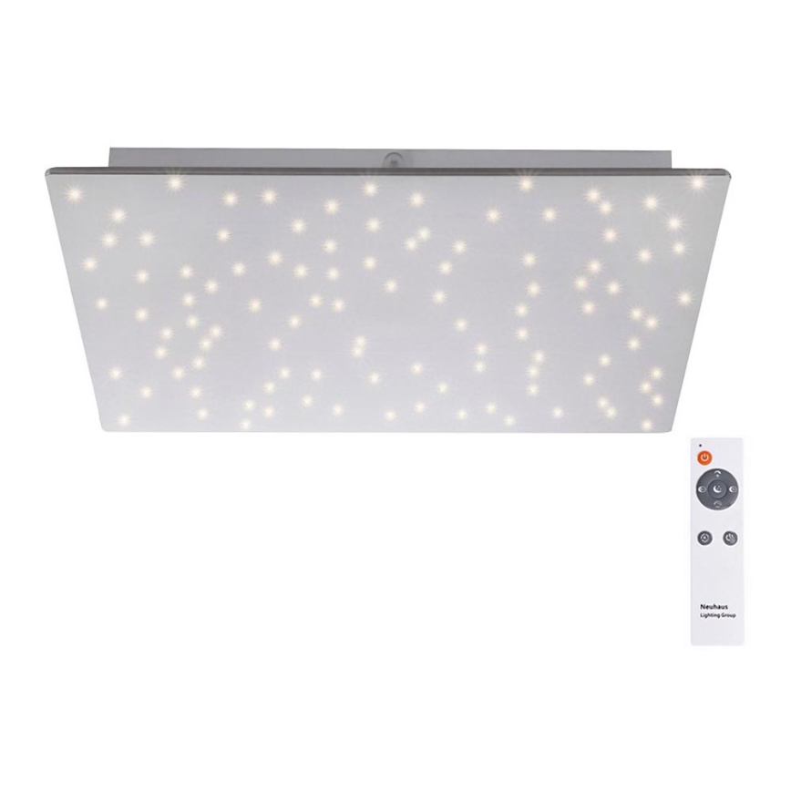 Leuchten Direkt 14671-55 - Plafón LED regulable SPARKLE LED/18W/230V 2700-5000K + mando a distancia