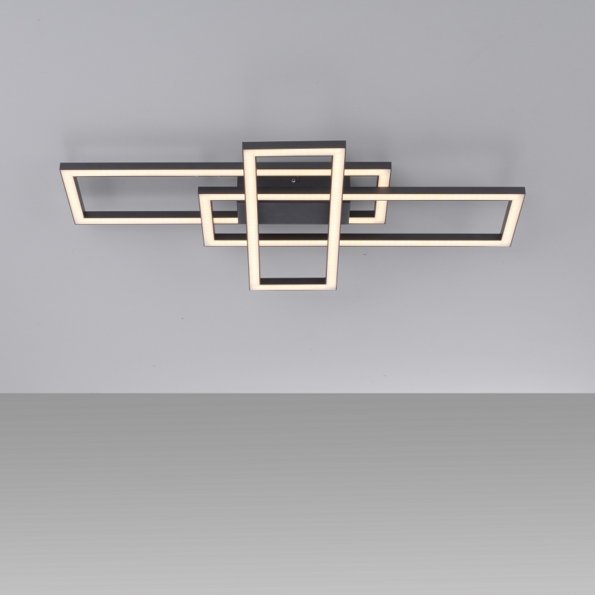 Leuchten Direkt 14697-18 - Plafón LED regulable IVEN LED/24W/230V