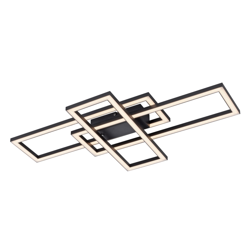 Leuchten Direkt 14697-18 - Plafón LED regulable IVEN LED/24W/230V