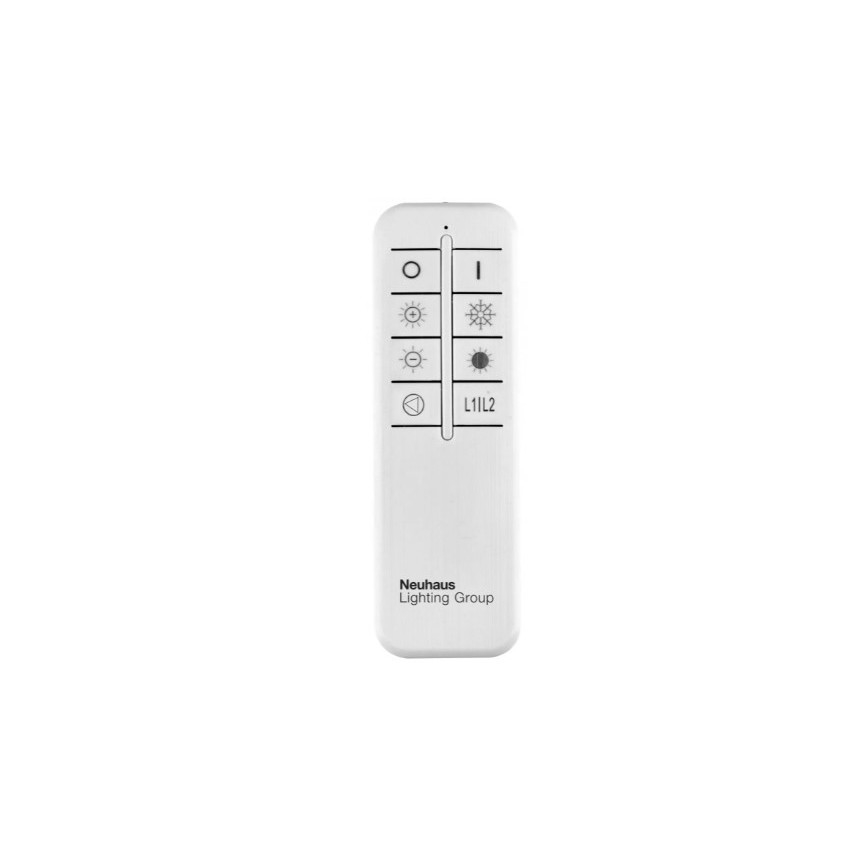 Leuchten Direkt 14712-55 - Lámpara de superficie LED regulable ASMIN LED/42W/230V + mando a distancia
