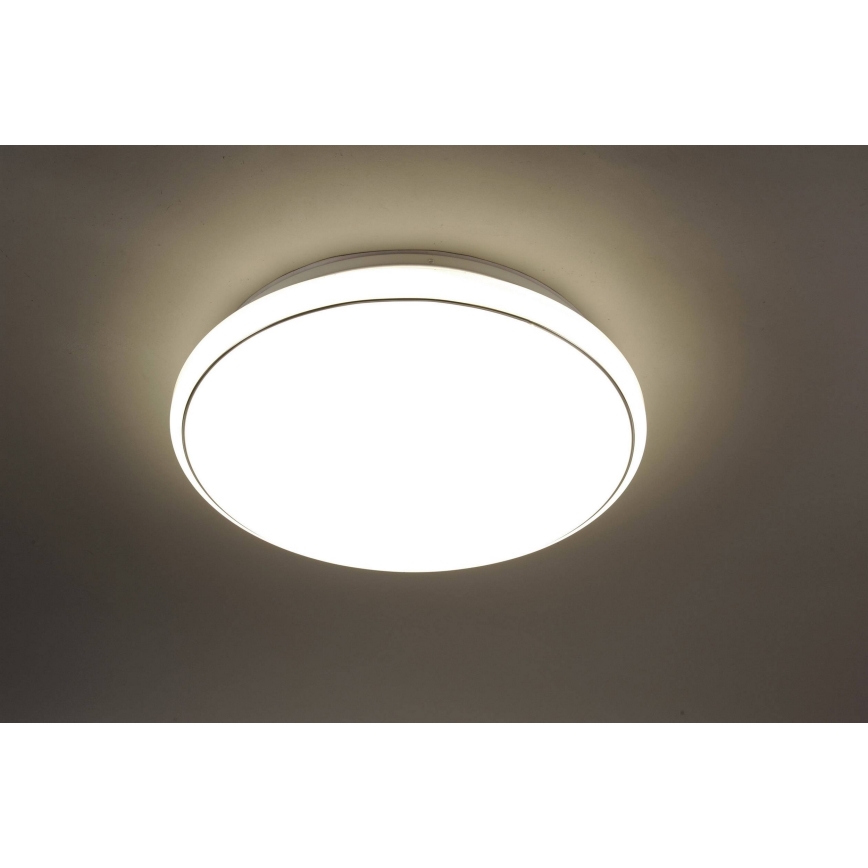 Leuchten Direkt 14744-16 - Plafón LED RGB regulable JUPI LOLASMART LED/32W/230V + mando a distancia