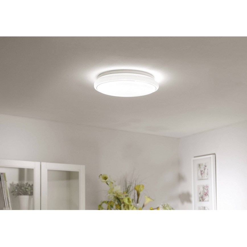 Leuchten Direkt 14744-16 - Plafón LED RGB regulable JUPI LOLASMART LED/32W/230V + mando a distancia