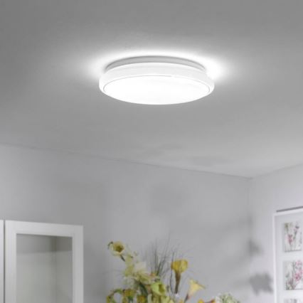 Leuchten Direkt 14744-16 - Plafón LED RGB regulable JUPI LOLASMART LED/32W/230V + mando a distancia
