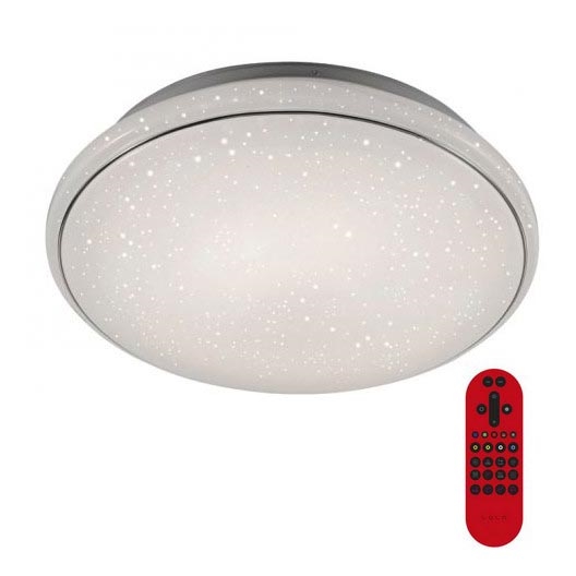 Leuchten Direkt 14744-16 - Plafón LED RGB regulable JUPI LOLASMART LED/32W/230V + mando a distancia