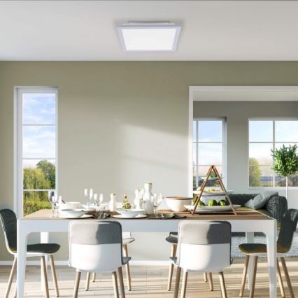 Leuchten Direkt 14750-21 - Plafón LED FLAT LED/12W/230V
