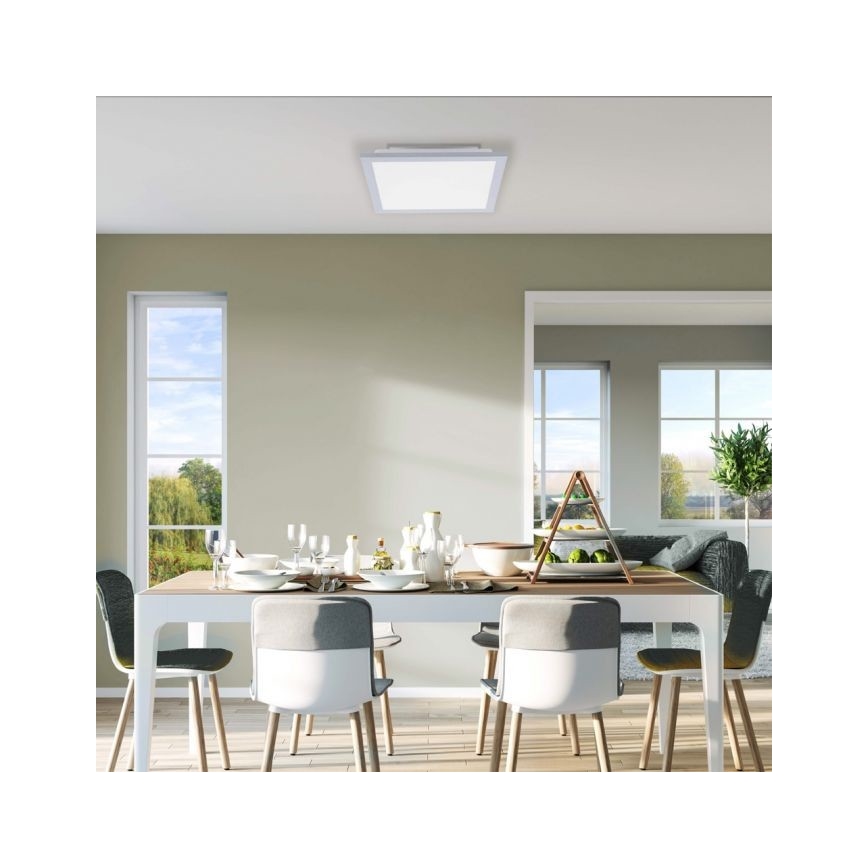 Leuchten Direkt 14750-21 - Plafón LED FLAT LED/12W/230V