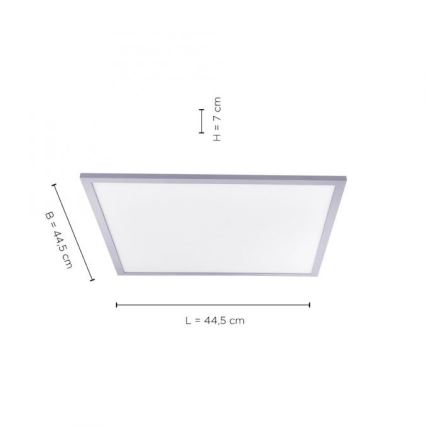 Leuchten Direkt 14752-21 - Plafón LED FLAT LED/17W/230V