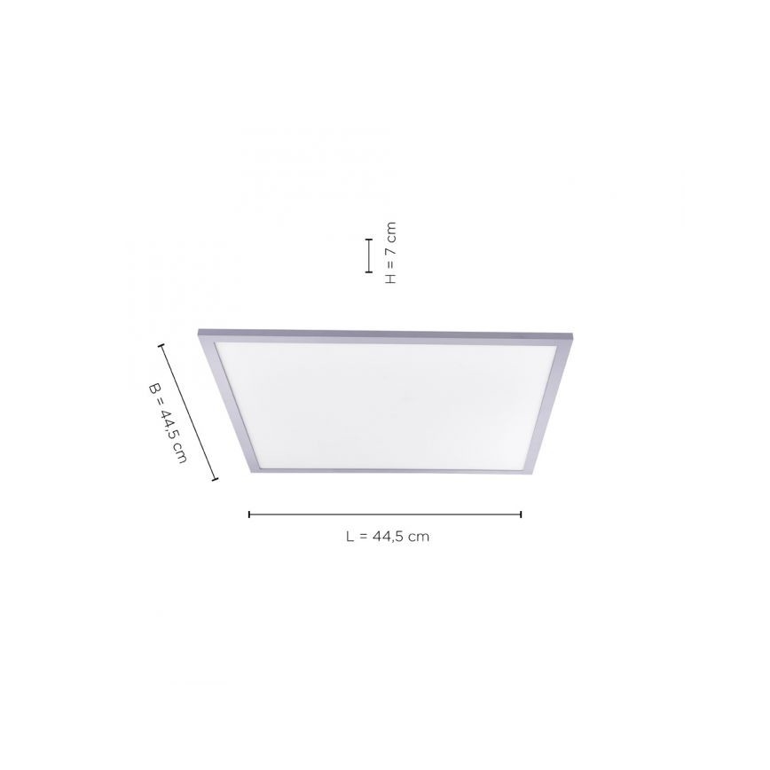 Leuchten Direkt 14752-21 - Plafón LED FLAT LED/17W/230V