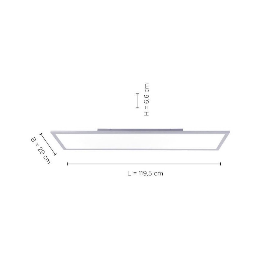 Leuchten Direkt 14753-21 - Panel LED de superficie FLAT LED/22W/230V