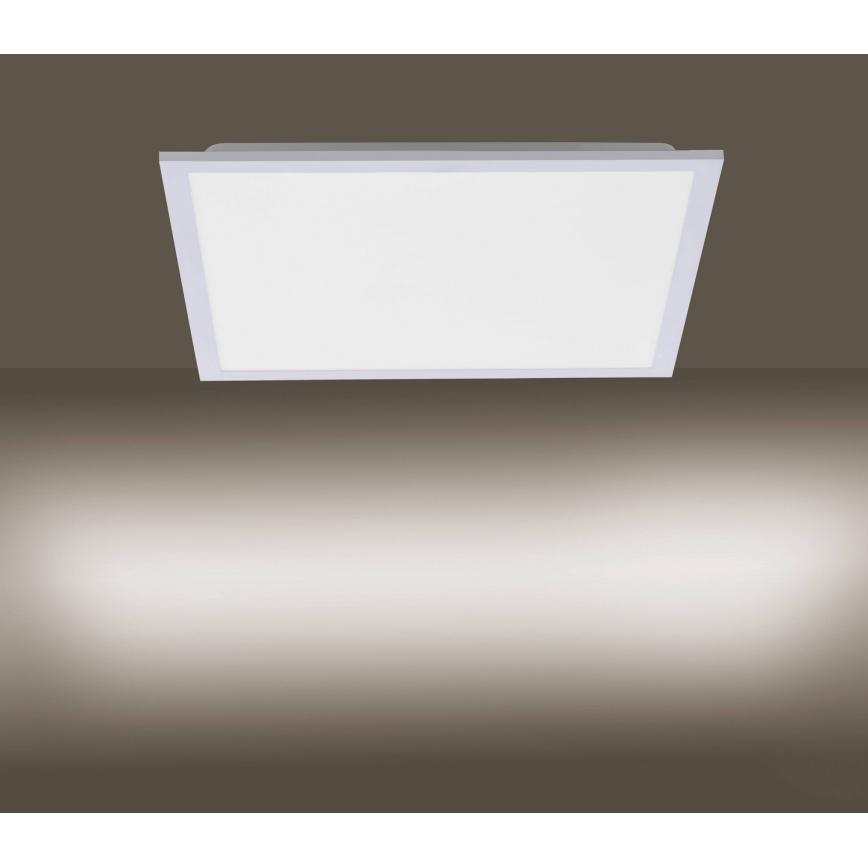 Leuchten Direkt 14755-21 - Plafón LED regulable FLAT LED/28W/230V 2700-5000K + mando a distancia