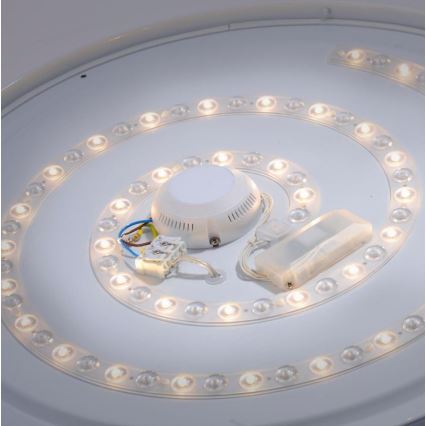 Leuchten Direkt 14822-17 - Plafón de baño LED con sensor LAVINIA LED/40W/230V IP44