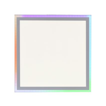 Leuchten Direkt 14900-16 - Plafón LED RGB regulable EDGING LED/24W/230V + mando a distancia