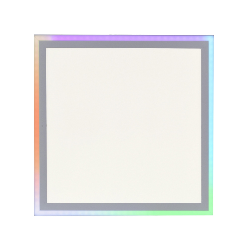 Leuchten Direkt 14900-16 - Plafón LED RGB regulable EDGING LED/24W/230V + mando a distancia