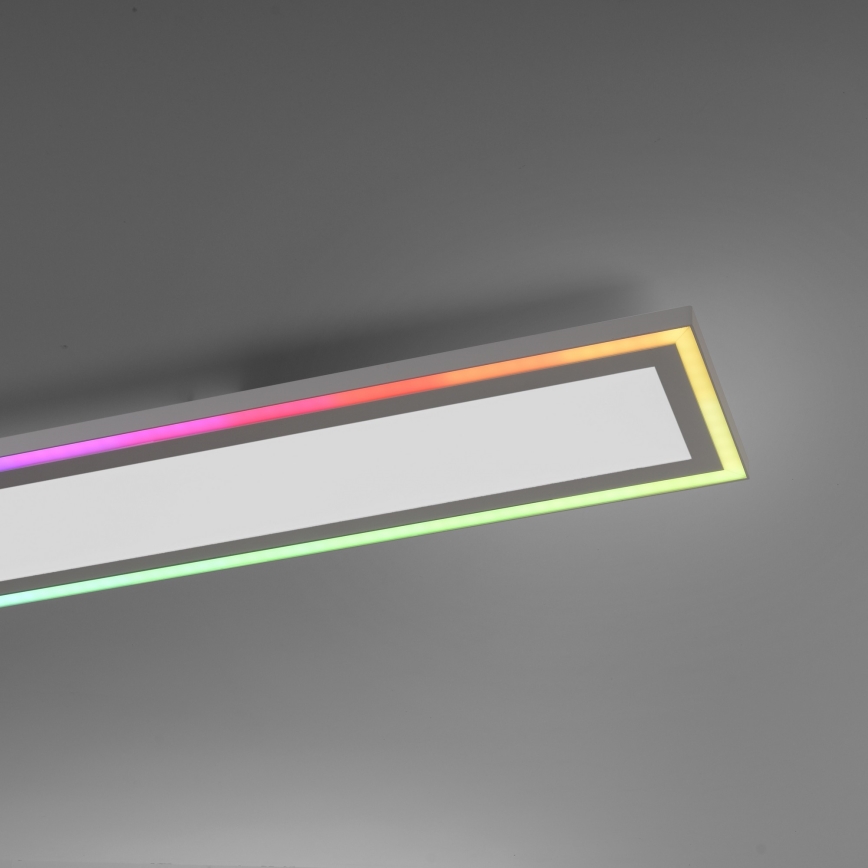Leuchten Direkt 14901-16 - Plafón LED RGB regulable EDGING LED/24W/230V + mando a distancia