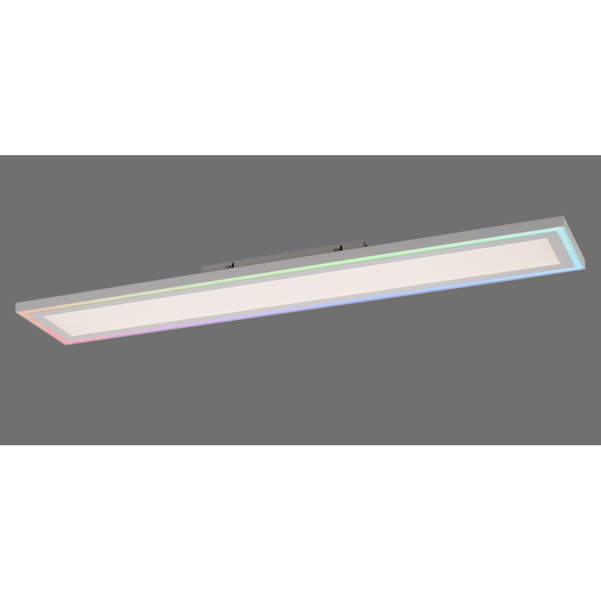 Leuchten Direkt 14901-16 - Plafón LED RGB regulable EDGING LED/24W/230V + mando a distancia