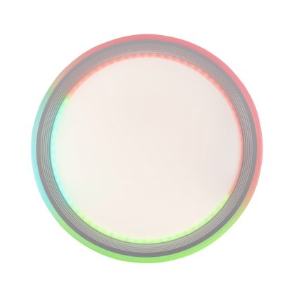 Leuchten Direkt 15154-16 - Plafón LED RGB regulable EDGING LED/39W/230V + mando a distancia