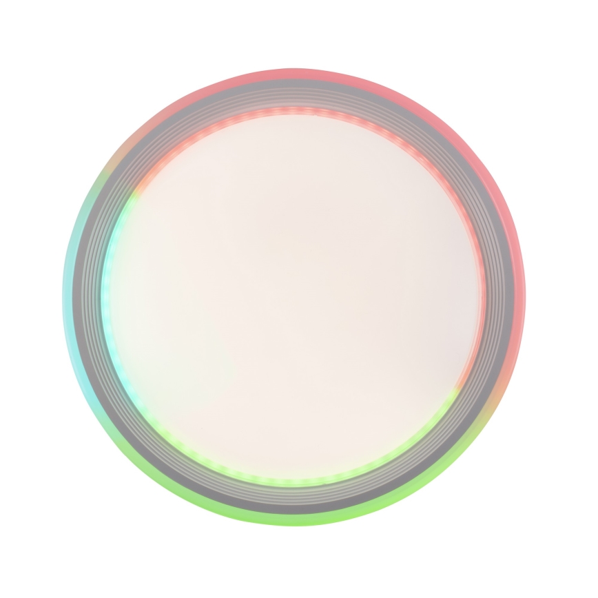 Leuchten Direkt 15154-16 - Plafón LED RGB regulable EDGING LED/39W/230V + mando a distancia