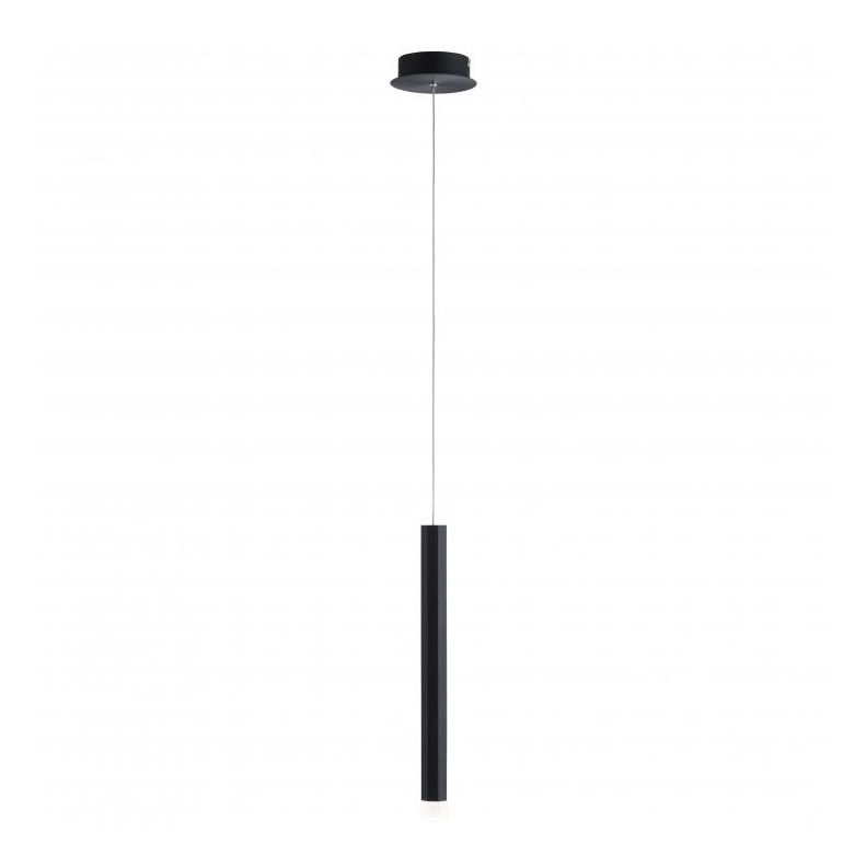 Leuchten Direkt 15202-18 - Lámpara colgante LED BRUNO LED/4,8W/230V negro