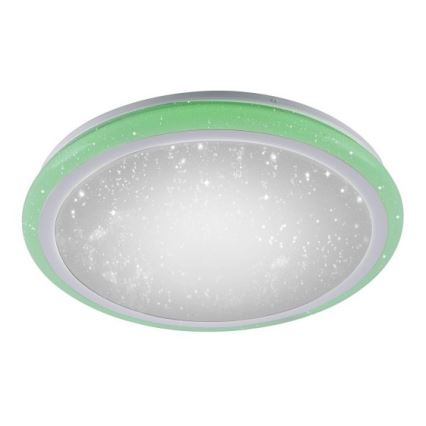 Leuchten Direkt 15220-16 - Plafón LED RGB regulable LUISA LED/28W/230V + mando a distancia