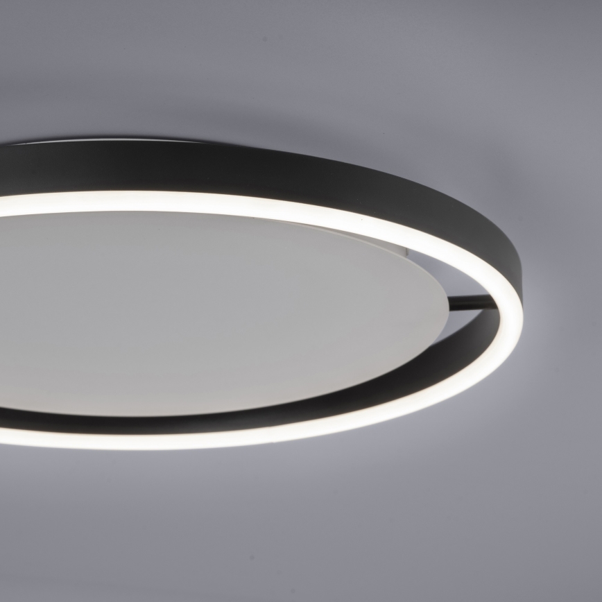 Leuchten Direkt 15391-13 - Lámpara de techo LED regulable RITUS LED/20W/230V negro