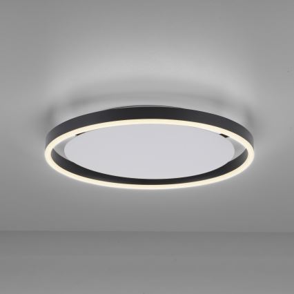 Leuchten Direkt 15391-13 - Lámpara de techo LED regulable RITUS LED/20W/230V negro