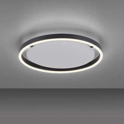 Leuchten Direkt 15391-13 - Lámpara de techo LED regulable RITUS LED/20W/230V negro