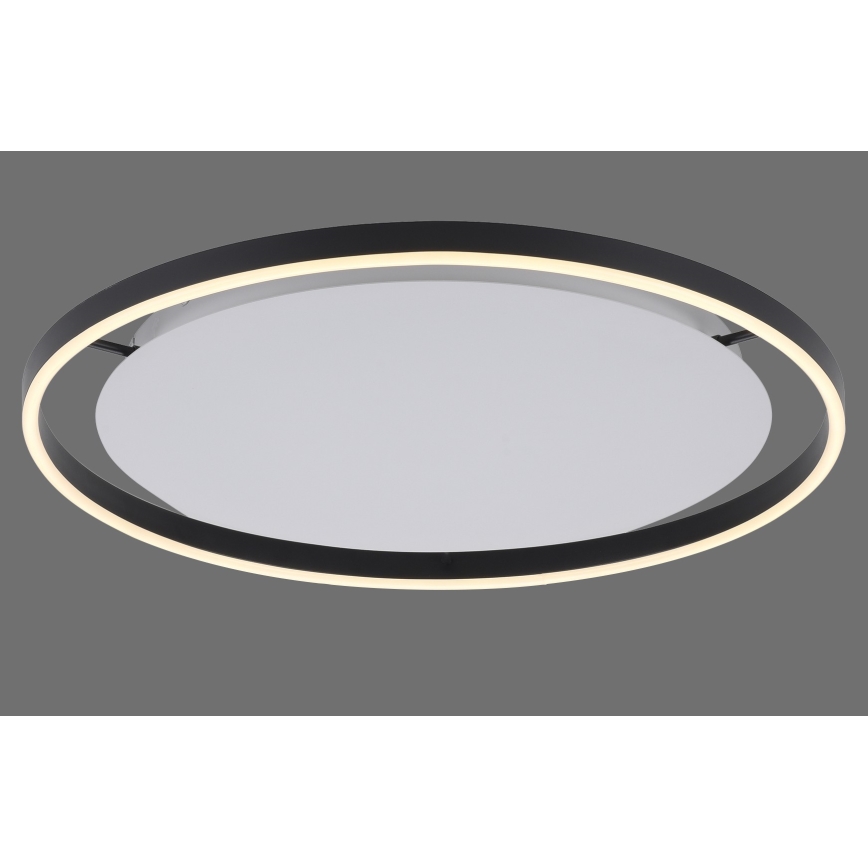 Leuchten Direkt 15392-13 - Plafón LED regulable RITUS LED/30W/230V negro