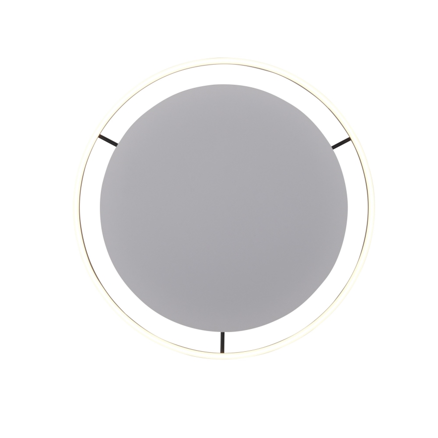Leuchten Direkt 15392-13 - Plafón LED regulable RITUS LED/30W/230V negro