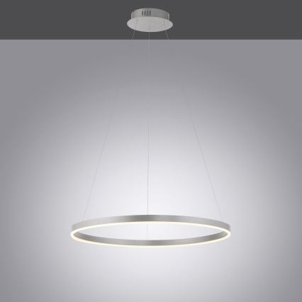 Leuchten Direkt 15394-95 - Lámpara de araña LED regulable RITUS LED/30W/230V cromo mate