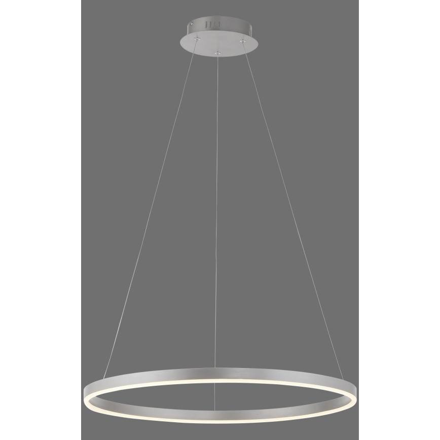 Leuchten Direkt 15394-95 - Lámpara de araña LED regulable RITUS LED/30W/230V cromo mate
