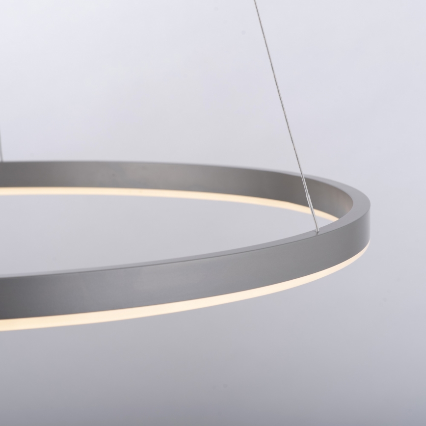Leuchten Direkt 15394-95 - Lámpara de araña LED regulable RITUS LED/30W/230V cromo mate