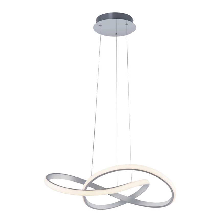 Leuchten Direkt 15402-95 - Lámpara colgante LED regulable MARIA LED/25W/230V cromo mate