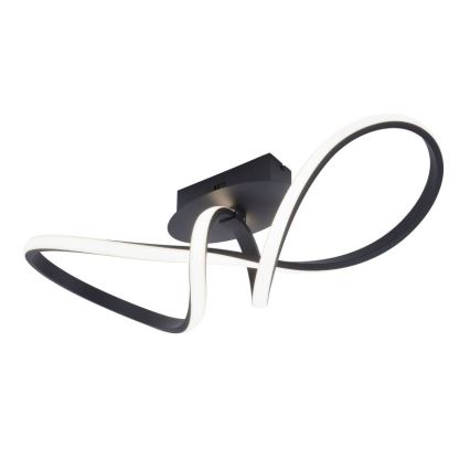 Leuchten Direkt 15403-18 - Lámpara de superficie LED regulable MARIA LED/16W/230V negro