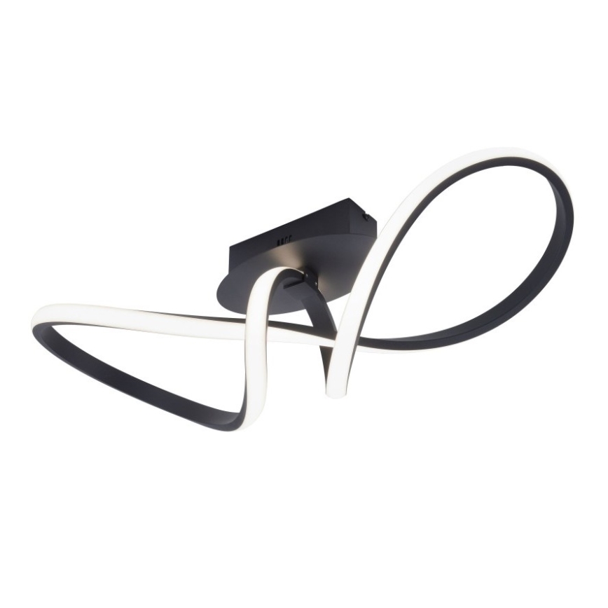 Leuchten Direkt 15403-18 - Lámpara de superficie LED regulable MARIA LED/16W/230V negro