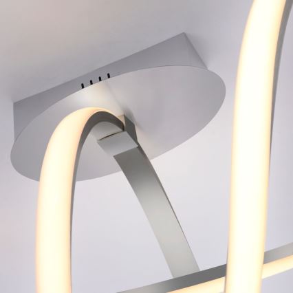 Leuchten Direkt 15403-95 - Lámpara de superficie LED regulable MARIA LED/16W/230V cromo mate
