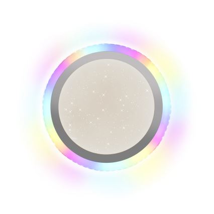 Leuchten Direkt 15411-21- Lámpara de techo LED RGB regulable CYBA LED/26W/230V + mando a distancia
