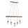 Leuchten Direkt 15515-18 - Lámpara colgante DAMIAN 5xE27/60W/230V Eucalyptus